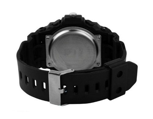 Sports Watch,Hot Sale! Waterproof Digital LCD Alarm Date Mens Military Sport Wrist LED Watch C(Orange)