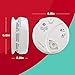 First Alert SCO5CN Battery Operated Combination Smoke and Carbon Monoxide Alarm, Family Value 4 Pack with Free Goodies for Kids