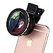 Mengde HD Camera Lens Kit for iPhone 7 plus 6s Plus / 5s Samsung LG Cell Mobile Phone (0.45x Super Wide Angle, 12.5x Super Macro Lenses)