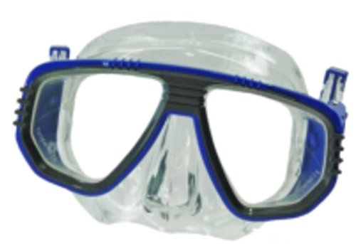 Beaver Sports Discovery Silicone Twin Lens Mask. Colour Choice (Blue)