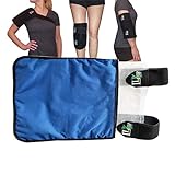 10" x 12" Medium Hot Thermal and Ice Cold Compress Therapy Gel Pack Wrap for the Knee, Leg, and Arm by Life and Limb Gel