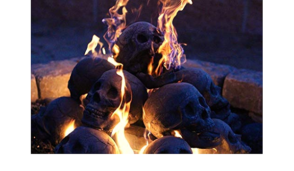 Amazon Com Epic Flame 13 Skull Kit For Roughly 30 Gas Fire Pit Garden Outdoor