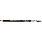 Benecos Eyebrow-Designer, All-Natural Eyebrow Pencil and Brush - Soft, Subtle, Natural Look, Vegan (Brown)