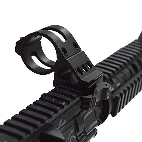ALONEFIRE Full Metal Weapon Light Mount Offset Picatinny Rail Mount for