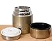 Hydro Peak Stainless Steel Vacuum Sealed Food Thermos Jar, Insulated Leak Proof Lunch Container Stays Warm 8 and Cold 12 Hours, Wide 20 oz (600 ml), Color Gold-Champagne (Extra Seal Gasket Included)
