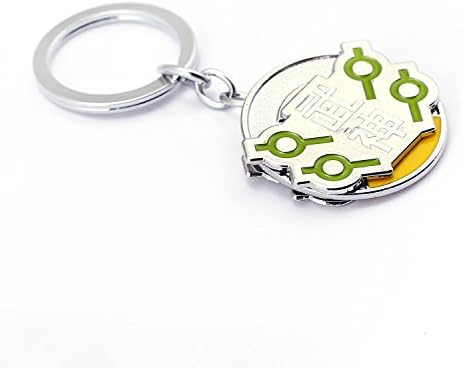 GALIGEIGEI Overwatch Alloy Key chain, Figure Keychain 2" tall (Genji)