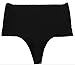 Mr.Tang Fat-free Women's High Waist Thong Tummy Control Shaper Panty with Free Gift(Black, L)