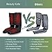 Beauty Kate Foot and Leg Massager for Circulation Air Compression with Heat 6 Massage Modes 3 Intensities Helpful for Calf & Foot Muscle Relaxation - FM008