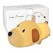 Cute Puppy Dog Nursery Night Light Lamp for Baby Toddlers Kids Children Bedroom Decorations | Soft Silicone Body with Touch Sensor Dual Colors Switch, Timer & Dimmer Function, USB Rechargeable