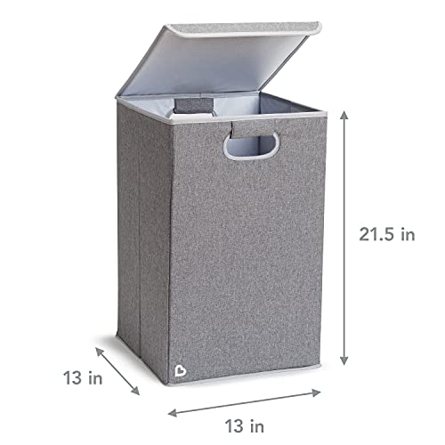 Munchkin Hamper? Laundry Organizer with Lid, Grey