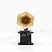 Odoria 1/12 Miniature Gramophone Record Player Dollhouse Decoration Accessories