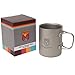 Paria Outdoor Products Titanium 450 ml Insulated Double Wall Mug - Ultralight, Compact and Extremely Durable - Perfect for Backpacking and Camping