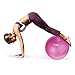 Tone Fitness Stability Ball / Exercise Ball | Exercise Equipment, Pink, 55 Centimeters