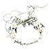 Floral Fall Adjustable Bridal Flower Garland Headband Flower Crown Hair Wreath Halo F-83 (A-Champagne)