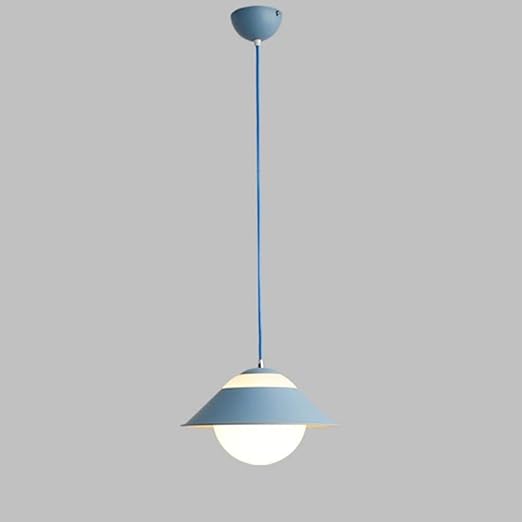 Ping E27 Modern Iron Pendant Lamp Chandelier Round Glass Design