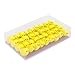 WEWILL 36pcs Easter Chicks Mini Chicks Chenille, 1.5 Inches Small Cute Fluffy Yellow Chicks Plush Party Favors Kids Easter Egg Bonnet Easter Basket Filler Decoration