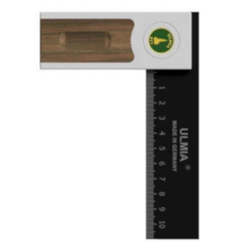 Ulmia 500-150 Multi-Angle, Precision Aluminium line Angle (high Measuring Accuracy; Hardened Steel Rail; Scale Scale; Adjustable with Precision Adjustment Screw; 150 mm; Accuracy: ± 0.02)
