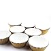 Xlloest Gold Standard Foil Cupcake Liners Baking Cups Paper 200 Pack