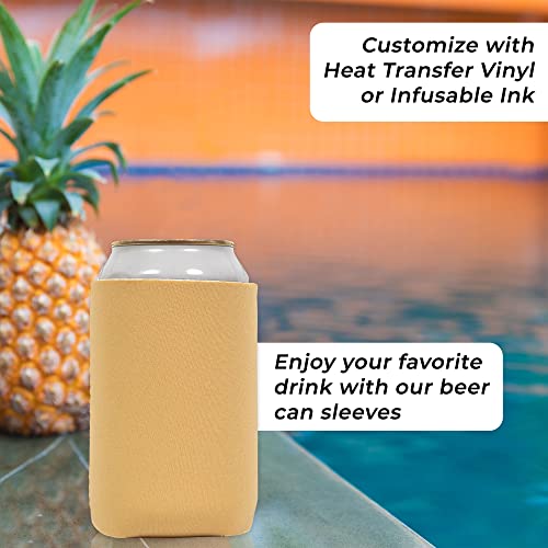 QualityPerfection Can Cooler Sleeve, 12 Oz Foam Collapsible Cooler Can