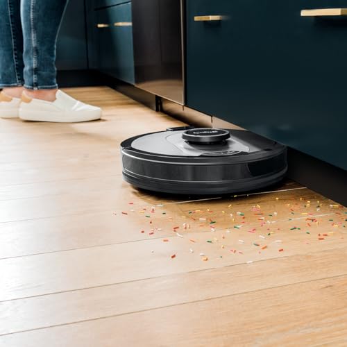 Shark UR2500SR AI Ultra Robot Vacuum with Self-Empty Base, Bagless, 30-Day Capacity, LIDAR Navigation, Compatible with Alexa, WiFi Connected, Black - Image 10