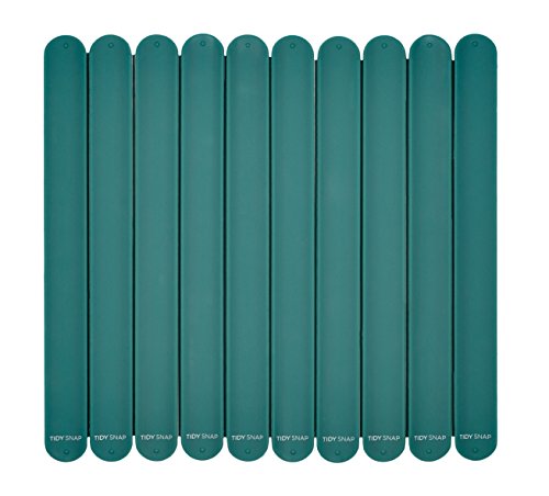Tidy Snap Large Bands -10 Pack (Aqua)