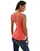 PattyBoutik Women Crochet Lace V Neck Sleeveless Blouse (Coral Small)