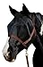 Kensington Natural Look CatchMask Horse Fly Mask — Innovative Combination Fly Mask and Catch Halter with Double Locking Lead Rope Fastener — 2 Sizes (Black, Large)