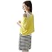 Bearsland Women's Maternity Nursing Dresses Summer Breastfeeding Tops