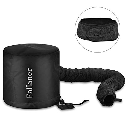 FaHaner Hair Dryer Bonnet Adjustable Soft Hair Drying Attachment Heat Cap with Long Hose and Free Hair Band Support Hair Drying/Styling/Curling and Hair Condition for Hand Held Hair Dryer - Thumbnail 7