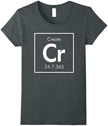 Womens Love to Create 24-7-365 Medium Dark Heather