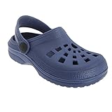 Universal Textiles Childrens/Kids Navy Summer Clog