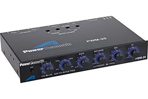 Power Acoustik PWM-20 Four Band Parametric Equalizer