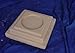 Square Column Base Plastic Craft Mold use to Make Your own with Concrete or Plaster 8501