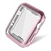 Apple Watch Screen Protector Case, UMTELE Plated TPU Case Integrated Screen Protector Slim Lightweight Protective Bumper Cover for Apple Watch Series 3, Series 2, 38mm, Rose Gold