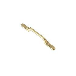 Goo-Ki 6 Pack Brushed Brass Cabinet Handle Drawer