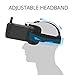 Holy Stone 3D VR Headset Virtual Reality Goggles with 3IN Display 5.8Ghz 40CH for FPV RC Drone HS230 F181G