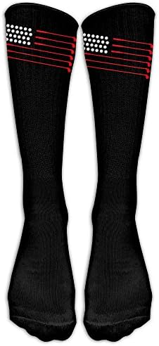 Unisex American Flag Golf Clubs Athletic Socks Stockings Tube Socks