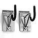 Proslat 13012 Super Duty/Bike Hooks Designed for Proslat PVC Slatwall, Locking, 2-Pack, Silver