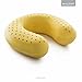 MALOUF Z Zoned Dough Memory Foam Infused with Chamomile Scent-Travel Neck Aromatherapy Pillow