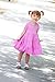 City Threads Girls Super Soft Cotton Short Sleeve Tiered Summer Dress Party Play