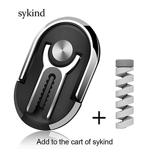 Thethan Phone Ring Holder Multipurpose Mobile Phone Bracket Holder Stand 360 Degree Rotation for Car Home