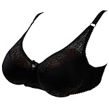 MaxTara Special Pocket Bra For Silicone Breastforms Crossdress Black Bra Size 36/80