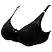 NORFULL MaxTara Special Pocket Bra for Silicone Breastforms Post Surgery Mastectomy Crossdress Black Bra Size 48/110