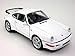 Welly 4.5 inch Porsche 911 / 964 Turbo Scale Diecast Model White