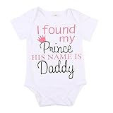 I Found My Prince His Name Is Daddy Baby Onesie Bodysuit
