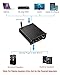 eSynic Bluetooth 5.0 Receiver Stereo Audio Amplifier 2 Channel Mini Hi-Fi Class D Integrated Amp Digital Power Amplifier with Bass and Treble Control 24V/4A Power Supply for Home Speakers 100W + 100Wthumb 2