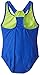 Speedo Big Girls' Tie Dye Blaze Sport Splice One Piece Swimsuit