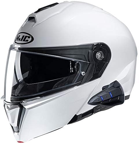 Hjc Sena 10b HJC I90 Modular Motorcycle Helmet With Sena 10B