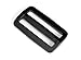 Strapworks Black Plastic Tri-Glide Slide – for Bag Straps, Rifle Slings, Dog Collars - 2 Inch, 10 Pack