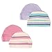 Hudson Baby Organic 2 Pack Infant Caps